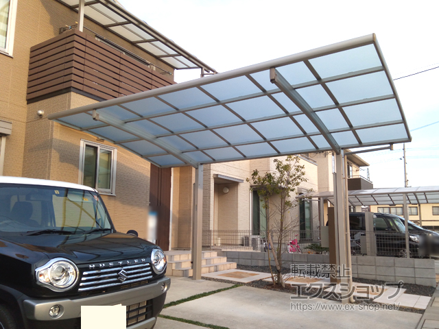 滋賀県大津市ののカーポート レイナポートグラン　積雪〜20cm対応 施工例