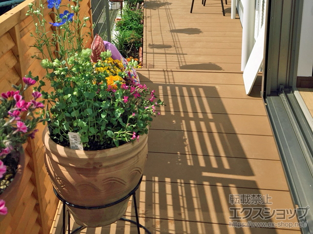 神奈川県横浜市ののウッドデッキ リウッドデッキ 200 施工例