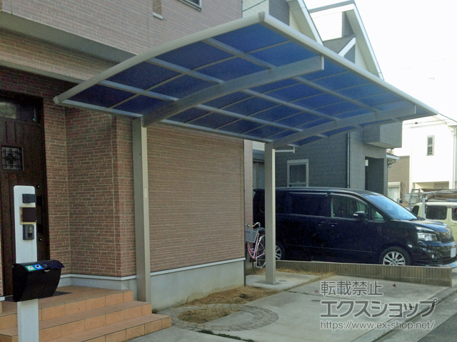 大阪府堺市ののカーポート レイナポートグラン　積雪〜20cm対応 施工例