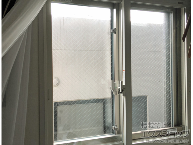 神奈川県横浜市のの二重窓（内窓） インプラス ダストバリア仕様 引違い窓 2枚建 施工例