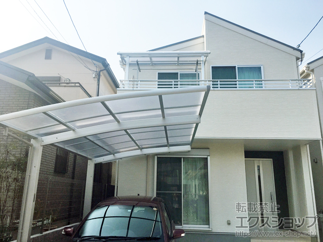 兵庫県尼崎市ののカーポート レイナポートグラン　積雪〜20cm対応 施工例