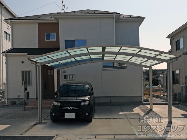 埼玉県北葛飾郡杉戸町ののカーポート レイナツインポートグラン　積雪〜20cm対応 施工例