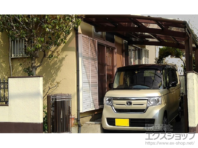 東京都練馬区ののカーポート レイナポートグラン　積雪〜20cm対応 施工例