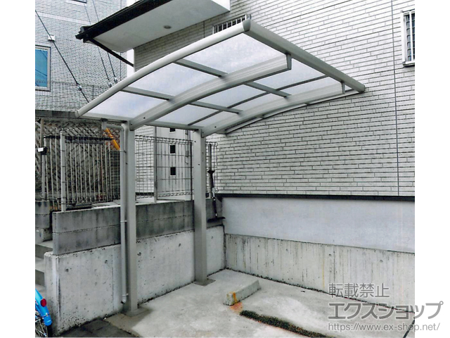 兵庫県神戸市ののサイクルポート・駐輪場 プレシオスポート ミニ 積雪〜20cm対応 施工例