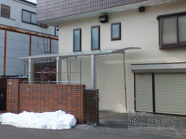 東京都八王子市ののカーポート レイナポートグラン50 積雪〜50cm対応 施工例