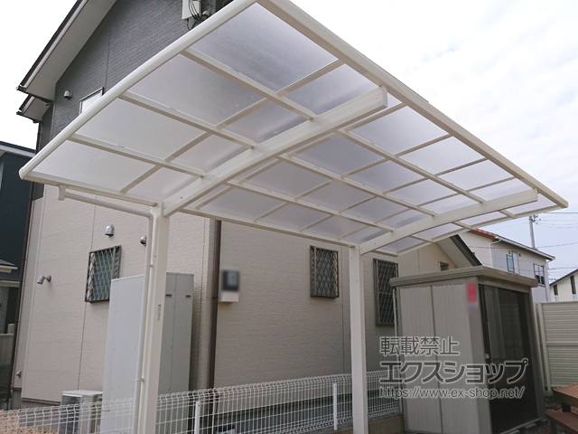 静岡県沼津市ののカーポート レイナポートグラン　積雪〜20cm対応 施工例