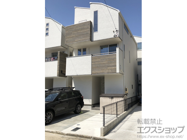 愛知県名古屋市ののフェンス・柵 ハイグリッドフェンス11型 フリーポールタイプ 施工例