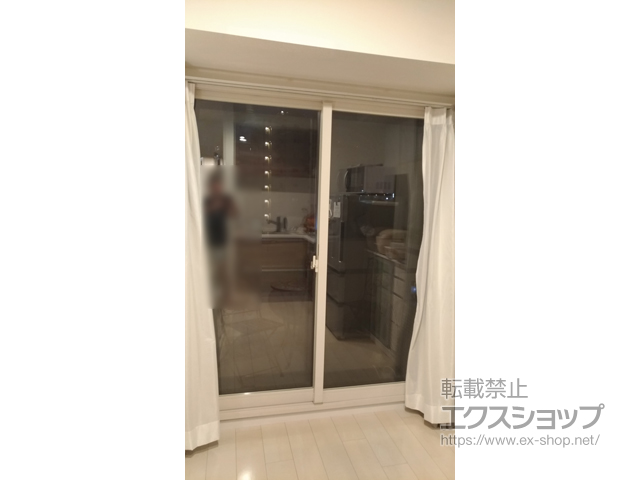 東京都墨田区のの二重窓（内窓） インプラス ダストバリア仕様 引違い窓 2枚建 施工例