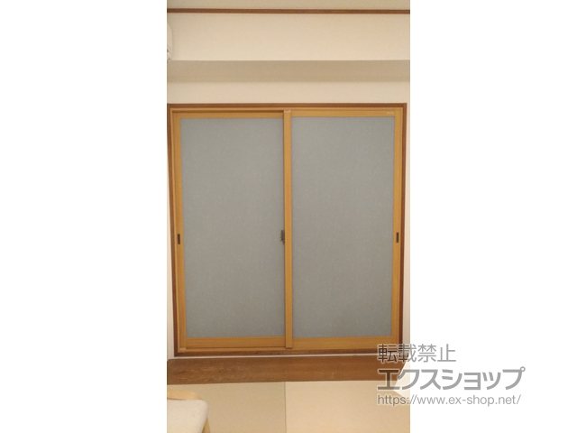 東京都墨田区のの二重窓（内窓） インプラス ダストバリア仕様 引違い窓 2枚建 施工例