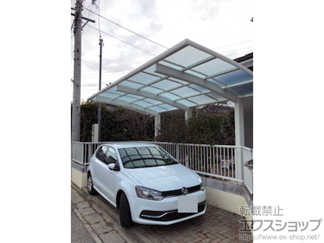 長野県松本市ののカーポート レイナポートグラン50 積雪〜50cm対応 施工例