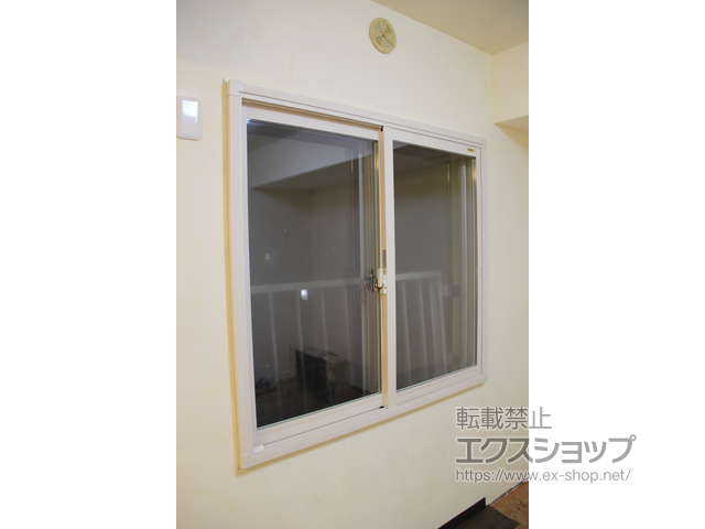 神奈川県横浜市のの二重窓（内窓） インプラス ダストバリア仕様 引違い窓 2枚建 施工例