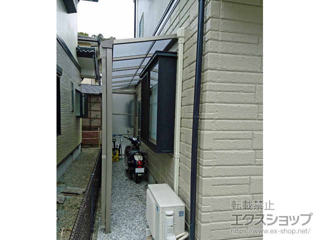 高知県高知市ののストックヤード スピーネストックヤードF型 パネルタイプ 積雪〜20cm対応 施工例