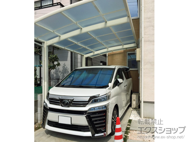 千葉県鎌ケ谷市ののカーポート レイナポートグラン　積雪〜20cm対応 施工例