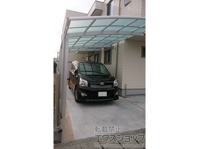 静岡県静岡市ののカーポート レイナポートグラン 延長　積雪〜20cm対応 施工例