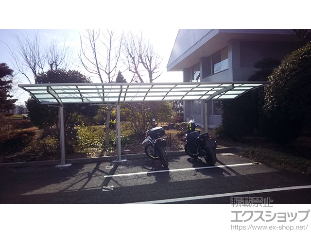 千葉県千葉市ののカーポート レイナポートグラン 延長　積雪〜20cm対応 施工例