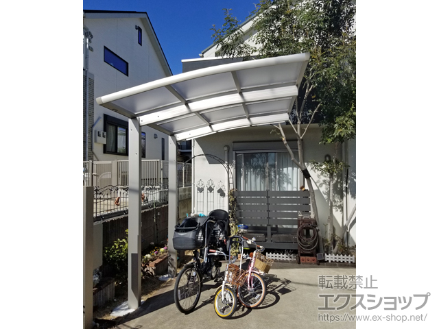 神奈川県横浜市ののサイクルポート・駐輪場 レイナポートグランミニ 積雪〜20cm対応 施工例