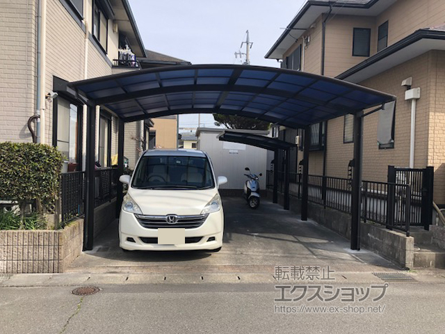 三重県鈴鹿市ののカーポート レイナツインポートグラン　積雪〜20cm対応 施工例