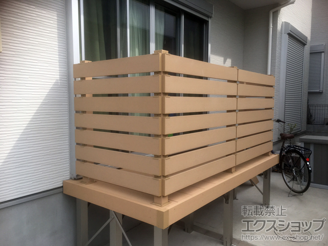 東京都練馬区ののウッドデッキ リウッドデッキ 200 施工例