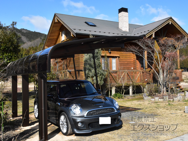 滋賀県長浜市ののカーポート レイナキャップポートグラン50　積雪〜50cm対応 施工例