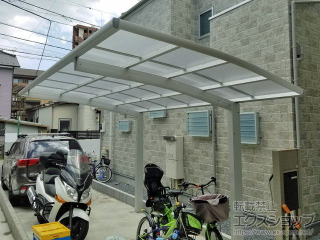 東京都江戸川区ののカーポート レイナポートグラン　積雪〜20cm対応 施工例