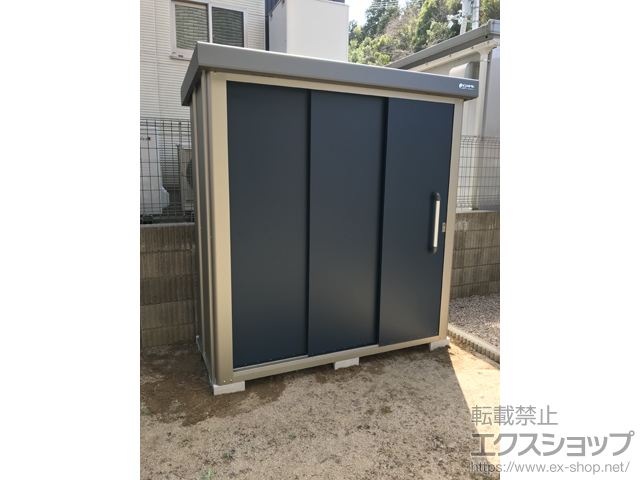 京都府福知山市のの物置・屋外倉庫 エスケーエイト SK8-50 一般型 1800×800×1940 SK8-50-SB 施工例