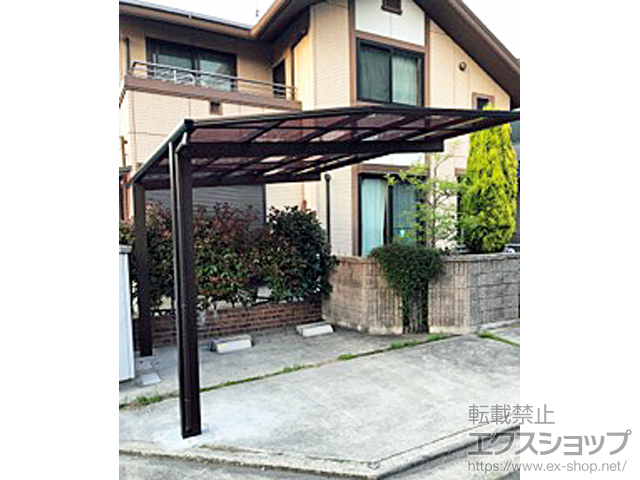 香川県綾歌郡宇多津町ののカーポート エフルージュグラン　積雪〜20cm対応 施工例