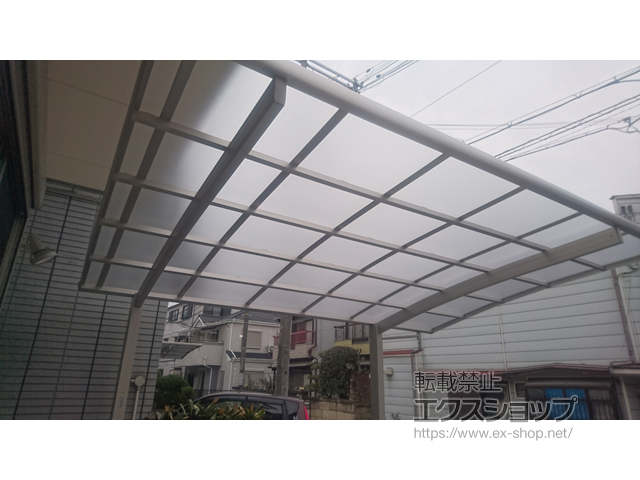 大阪府松原市ののカーポート レイナポートグラン　積雪〜20cm対応 施工例