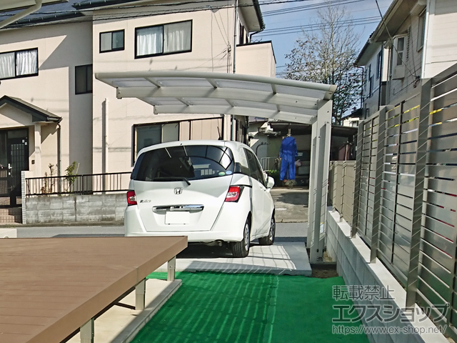 千葉県君津市ののカーポート レイナポートグラン　積雪〜20cm対応 施工例