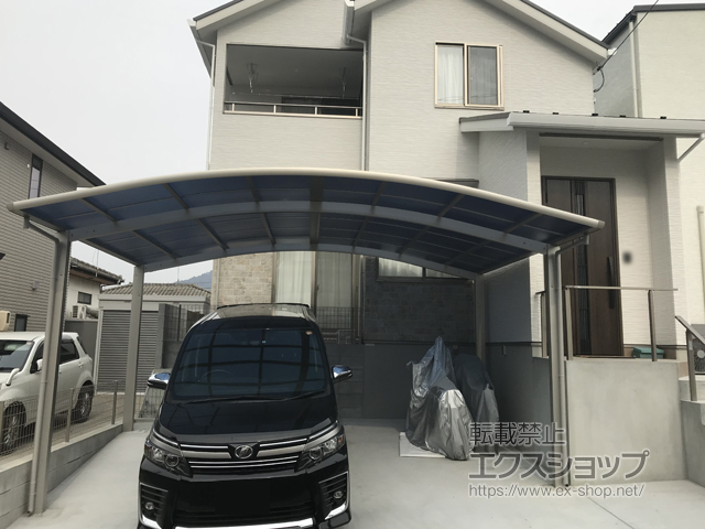 広島県広島市ののカーポート レイナツインポートグラン　積雪〜20cm対応 施工例