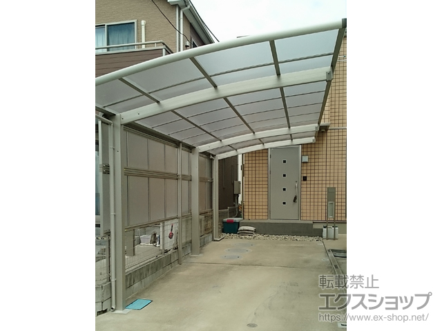 埼玉県川口市ののカーポート レイナポートグラン 延長　積雪〜20cm対応 施工例