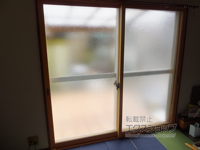 静岡県御殿場市のの玄関ドア、二重窓（内窓） インプラス ダストバリア仕様 引違い窓 2枚建 施工例