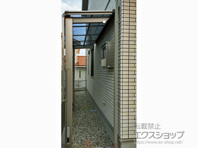 愛知県知多郡東浦町ののテラス屋根 フーゴF 独立テラスタイプ 単体 積雪〜20cm対応 施工例