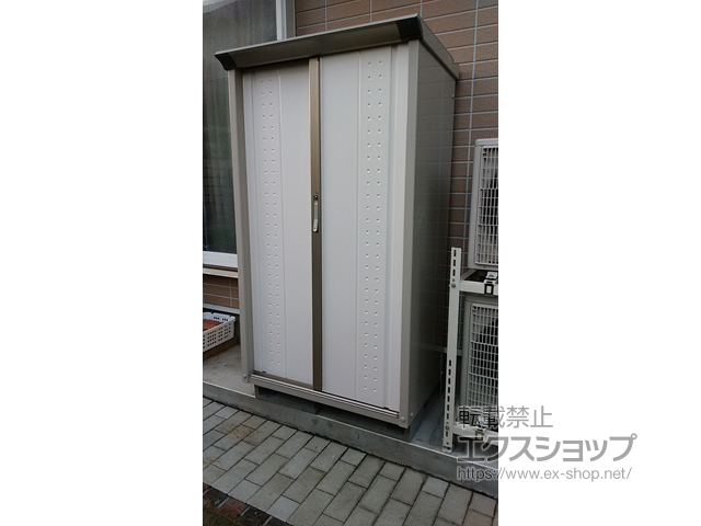 埼玉県さいたま市のの物置・屋外倉庫 グランプレステージジャンプ 920×530×1600 GP-95B-T-SW 施工例