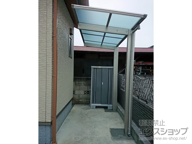 神奈川県小田原市ののサイクルポート・駐輪場 エフルージュグランミニ 積雪〜20cm対応 施工例