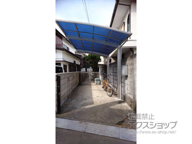 東京都西東京市ののカーポート プレシオスポート 積雪〜20cm対応 施工例