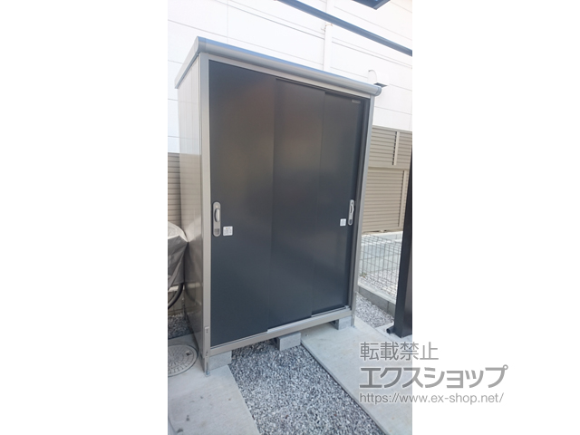 埼玉県春日部市のの物置・屋外倉庫 エスモ 一般型 1350×900×1959 ESE-1309A-SM 施工例