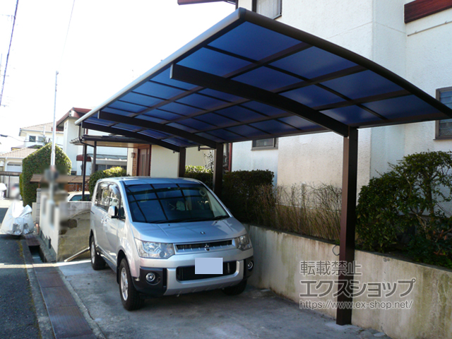 和歌山県橋本市ののカーポート レイナポートグラン 延長　積雪〜20cm対応 施工例