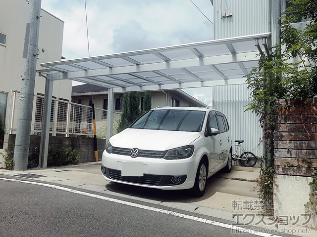 愛知県大府市ののカーポート エフルージュ ツイン 積雪〜20cm対応 施工例