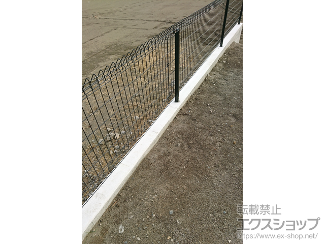 群馬県高崎市ののフェンス・柵 メッシュフェンス G10-R 施工例