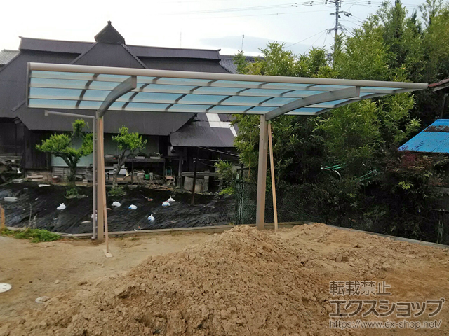 福岡県糟屋郡久山町ののカーポート レイナポートグラン　積雪〜20cm対応 施工例