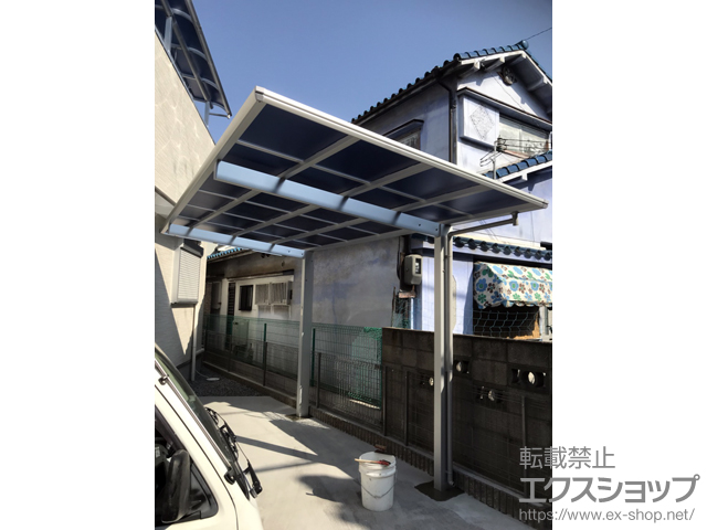 大阪府和泉市ののカーポート エフルージュグラン　積雪〜20cm対応 施工例