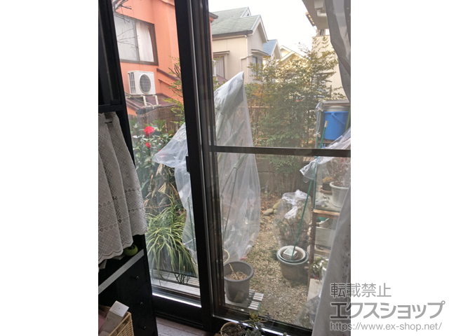 京都府宇治市のの二重窓（内窓） インプラス ダストバリア仕様 引違い窓 2枚建 施工例