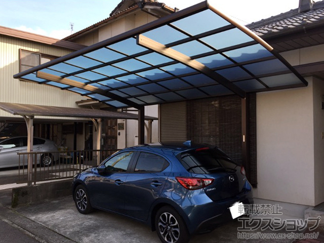 岐阜県関市ののカーポート レイナポートグラン　積雪〜20cm対応 施工例