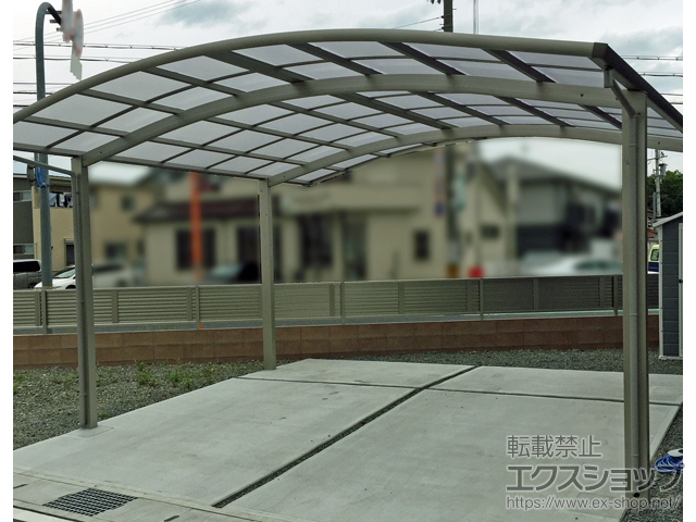 兵庫県たつの市ののカーポート レイナツインポートグラン　積雪〜20cm対応 施工例