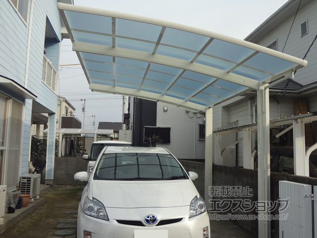 愛媛県伊予郡松前町ののカーポート レイナポートグラン　積雪〜20cm対応 施工例