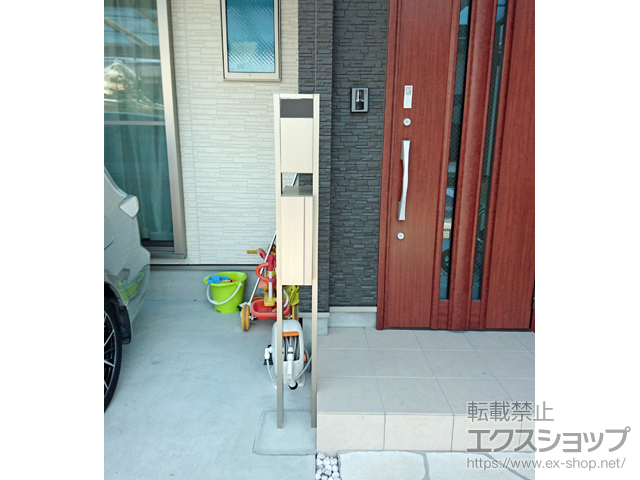 京都府京都市のの機能門柱・ポスト ファンクションユニット アクシィ2型 施工例