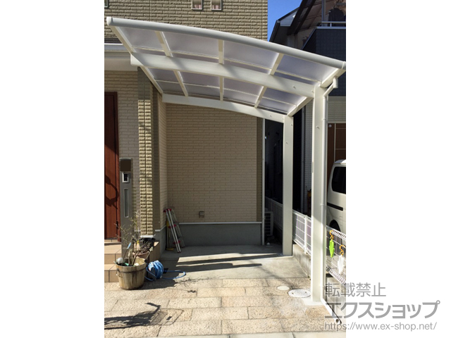 大阪府茨木市ののカーポート レイナポートグラン　積雪〜20cm対応 施工例