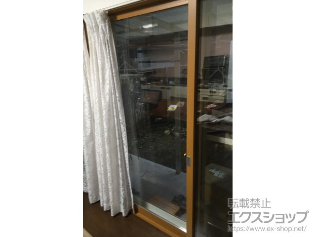 京都府宇治市のの玄関ドア、二重窓（内窓） プラメイクEII 引違い窓 2枚建 テラスタイプ 施工例