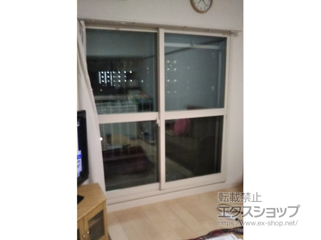 大阪府大阪市のの二重窓（内窓） インプラス ダストバリア仕様 引違い窓 2枚建 施工例