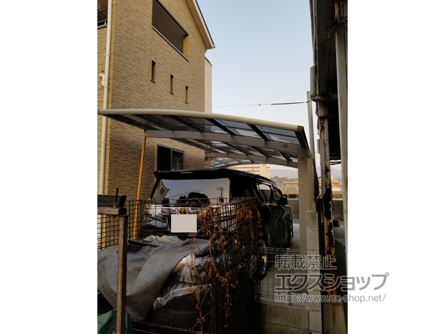 広島県広島市ののカーポート レイナポートグラン　積雪〜20cm対応 施工例